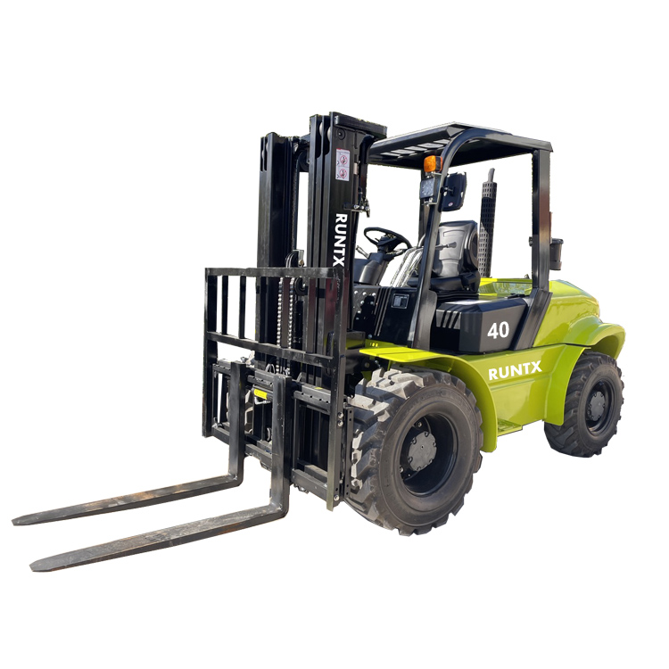 Runtx 4WD 4 ton Rough Terrain Diesel Forklift